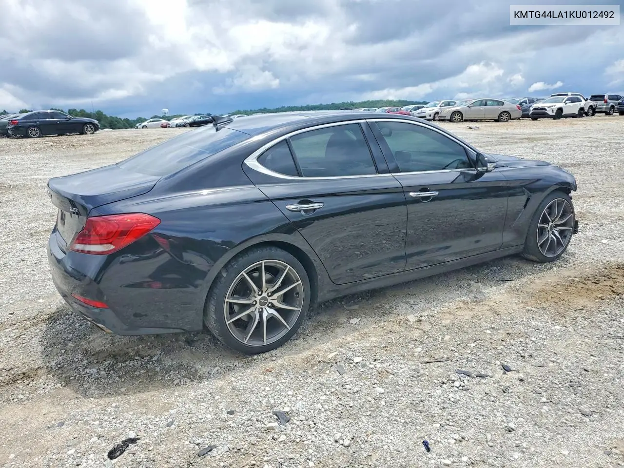 2019 Genesis G70 2.0T Advanced VIN: KMTG44LA1KU012492 Lot: 60660466