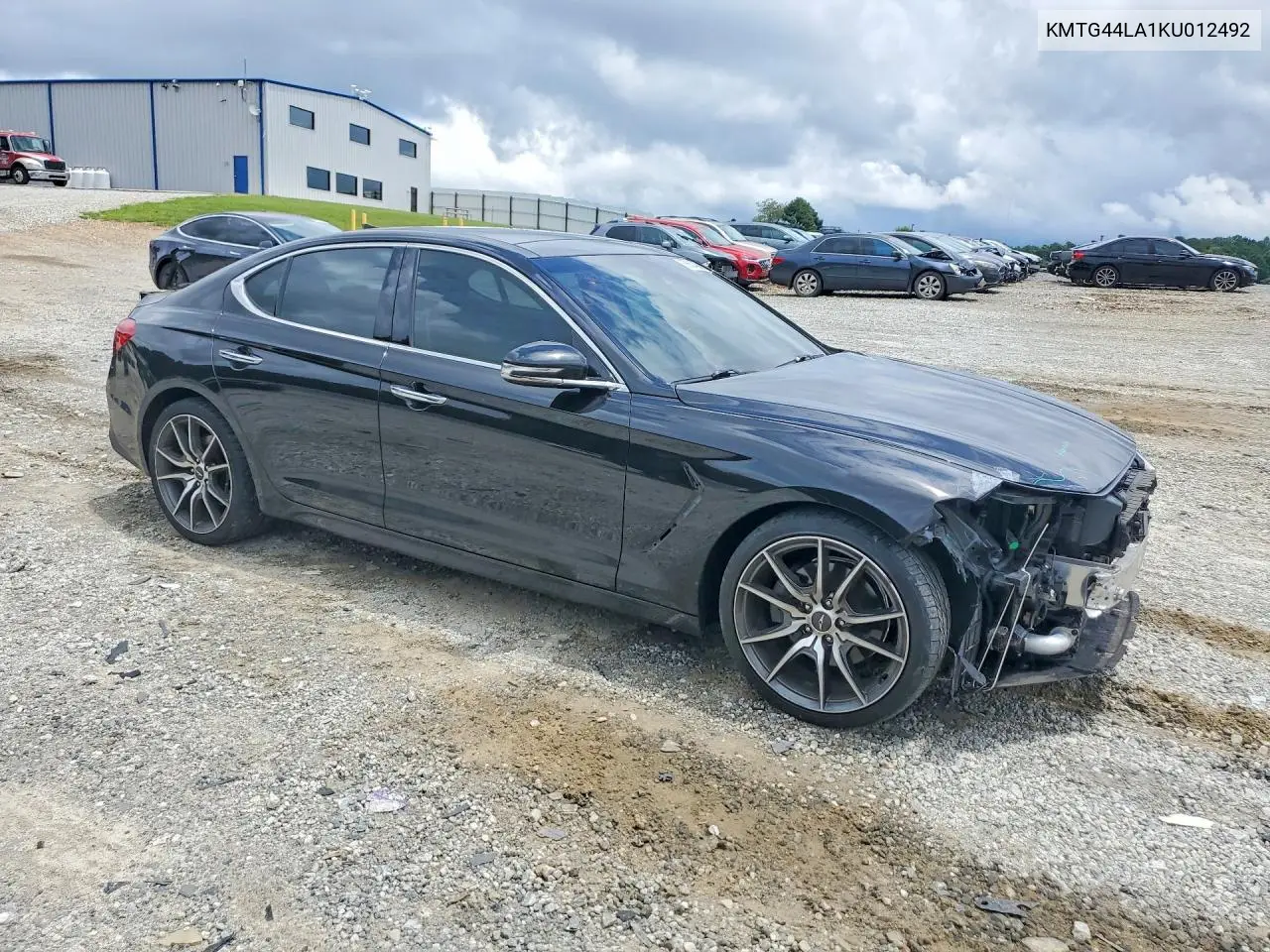 2019 Genesis G70 2.0T Advanced VIN: KMTG44LA1KU012492 Lot: 60660466