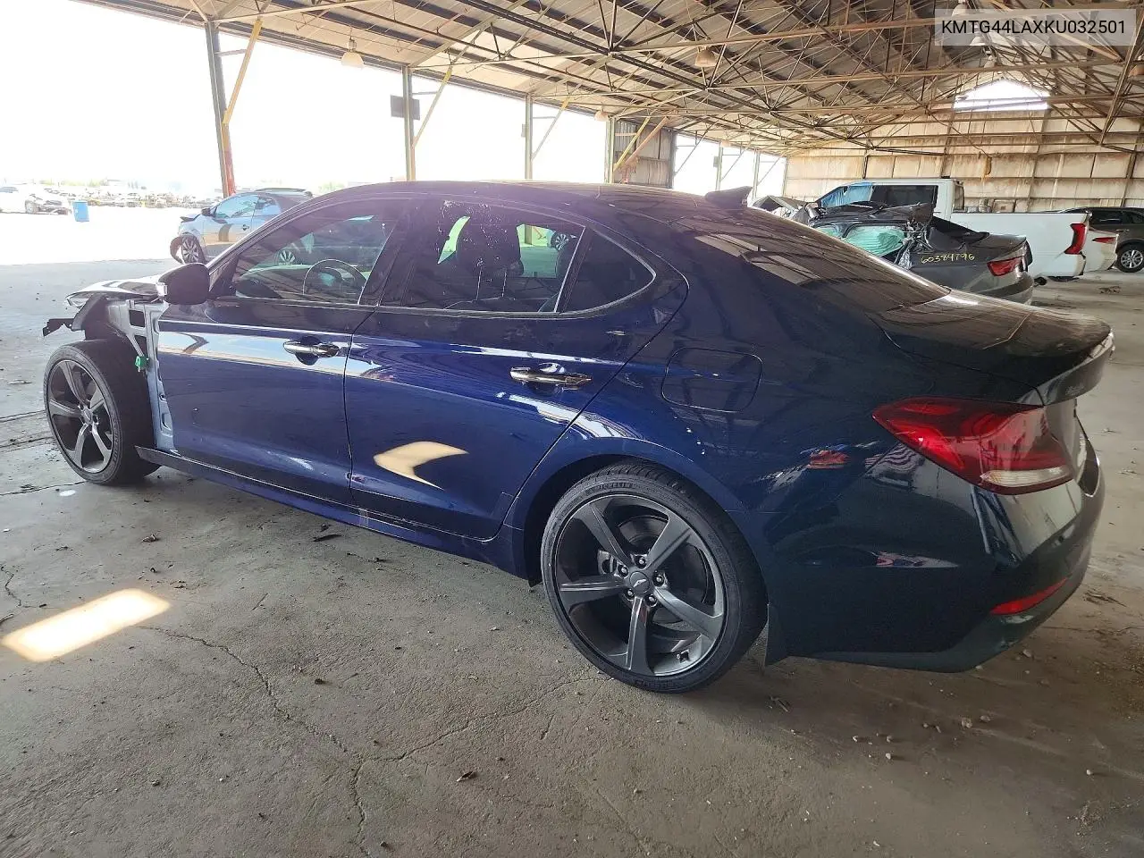 2019 Genesis G70 2.0T Advanced VIN: KMTG44LAXKU032501 Lot: 60808246