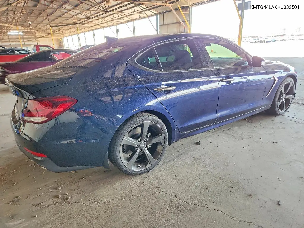 2019 Genesis G70 2.0T Advanced VIN: KMTG44LAXKU032501 Lot: 60808246
