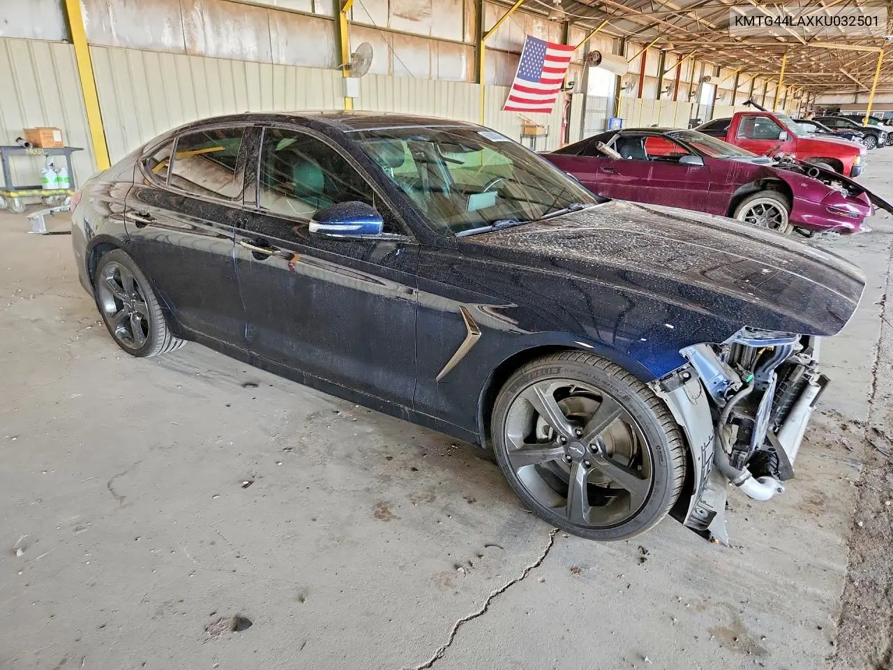 2019 Genesis G70 2.0T Advanced VIN: KMTG44LAXKU032501 Lot: 60808246