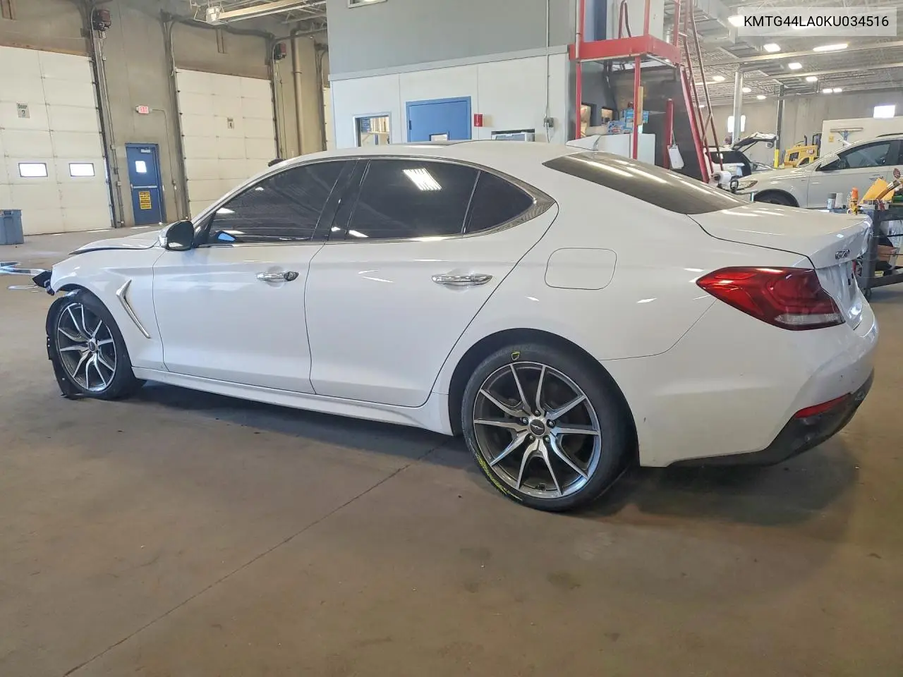 2019 Genesis G70 2.0T Advanced VIN: KMTG44LA0KU034516 Lot: 60832576
