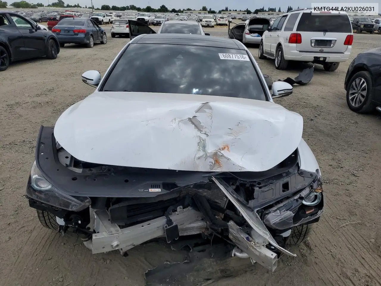 2019 Genesis G70 2.0T Advanced VIN: KMTG44LA2KU026031 Lot: 60877516