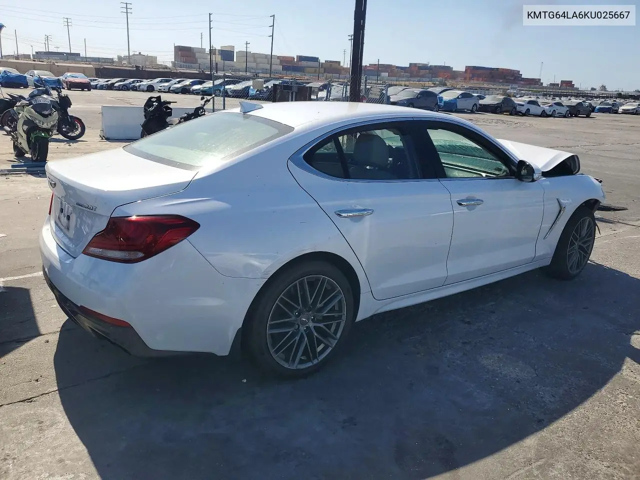 2019 Genesis G70 Advanced VIN: KMTG64LA6KU025667 Lot: 61090386