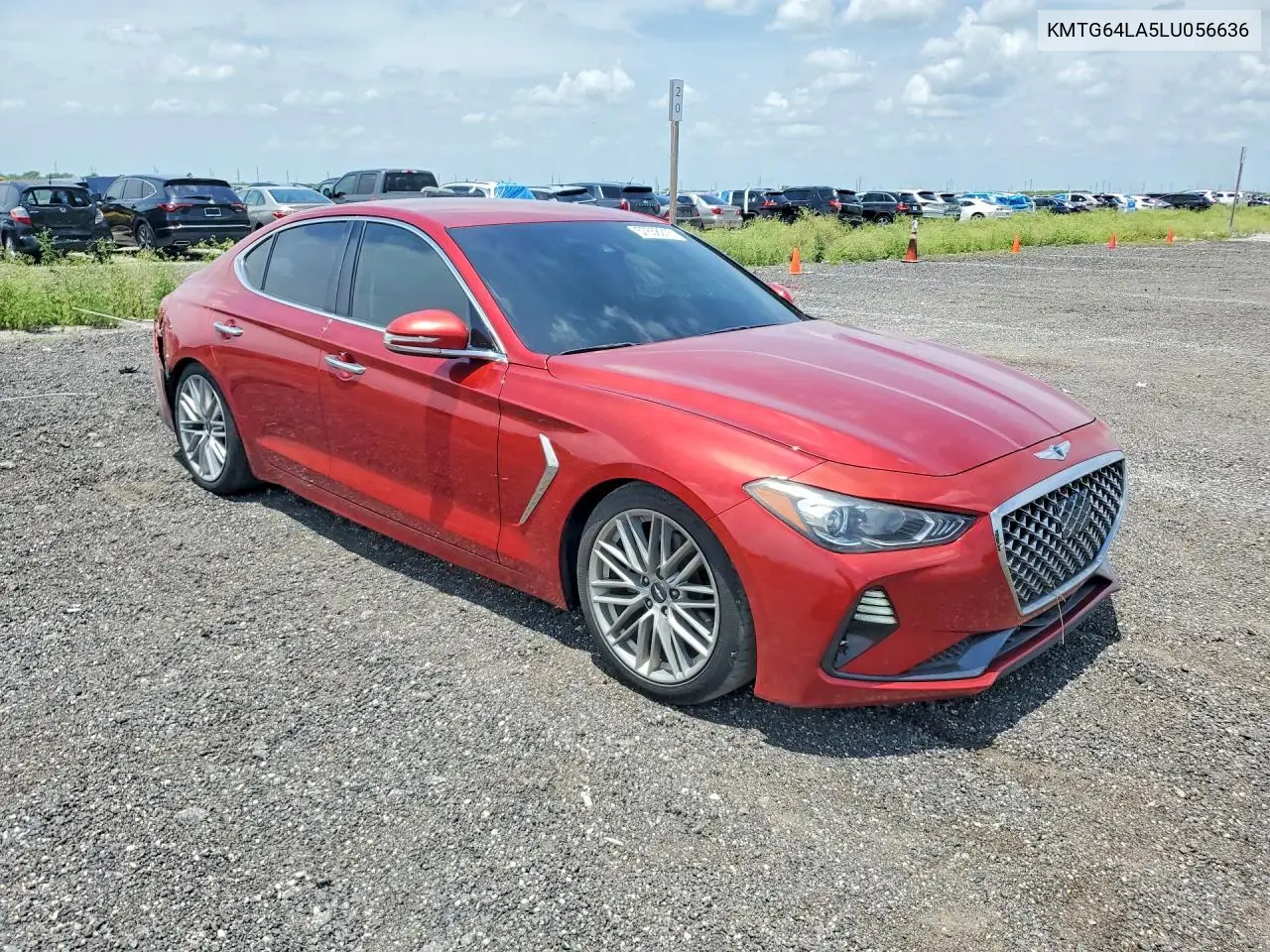 2020 Genesis G70 2.0T VIN: KMTG64LA5LU056636 Lot: 57658216