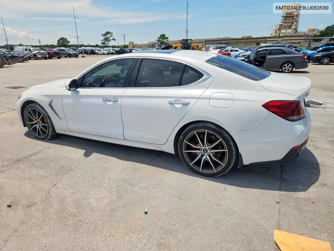 2020 Genesis G70 3.3T VIN: KMTG34LE9LU053590 Lot: 59234746