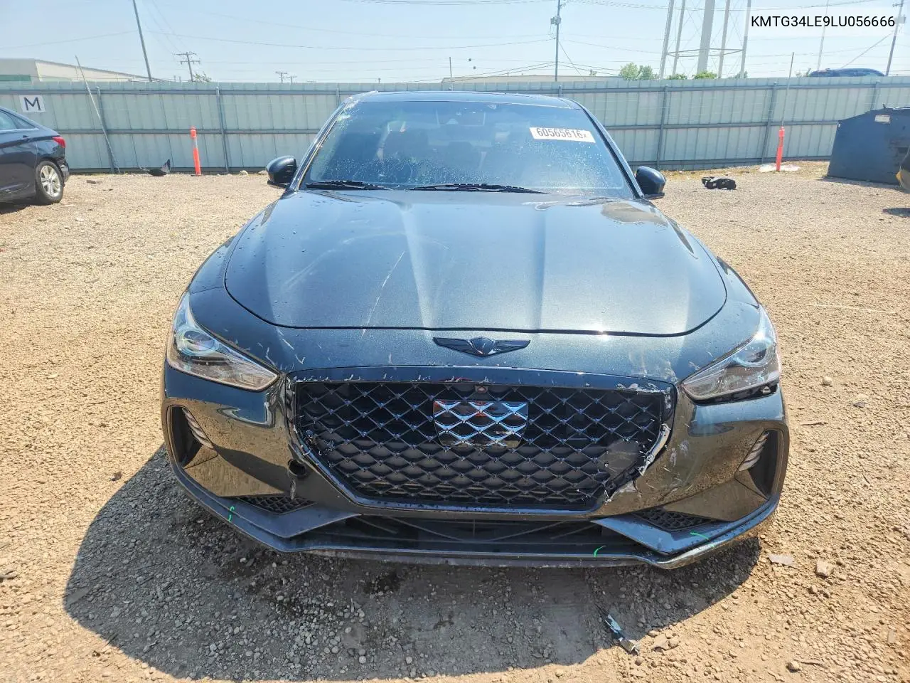 2020 Genesis G70 3.3T VIN: KMTG34LE9LU056666 Lot: 60565616