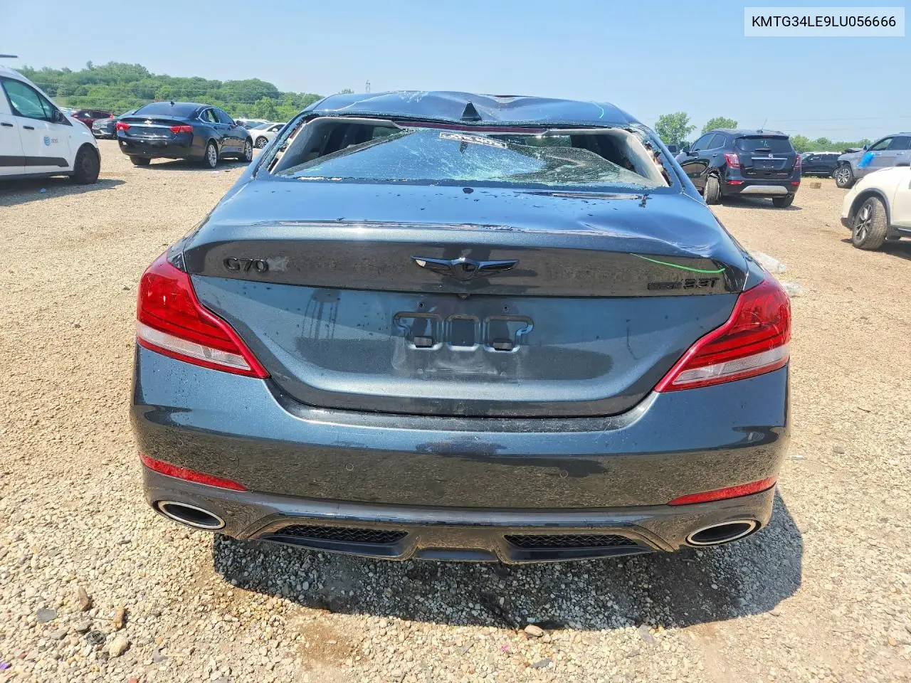 2020 Genesis G70 3.3T VIN: KMTG34LE9LU056666 Lot: 60565616