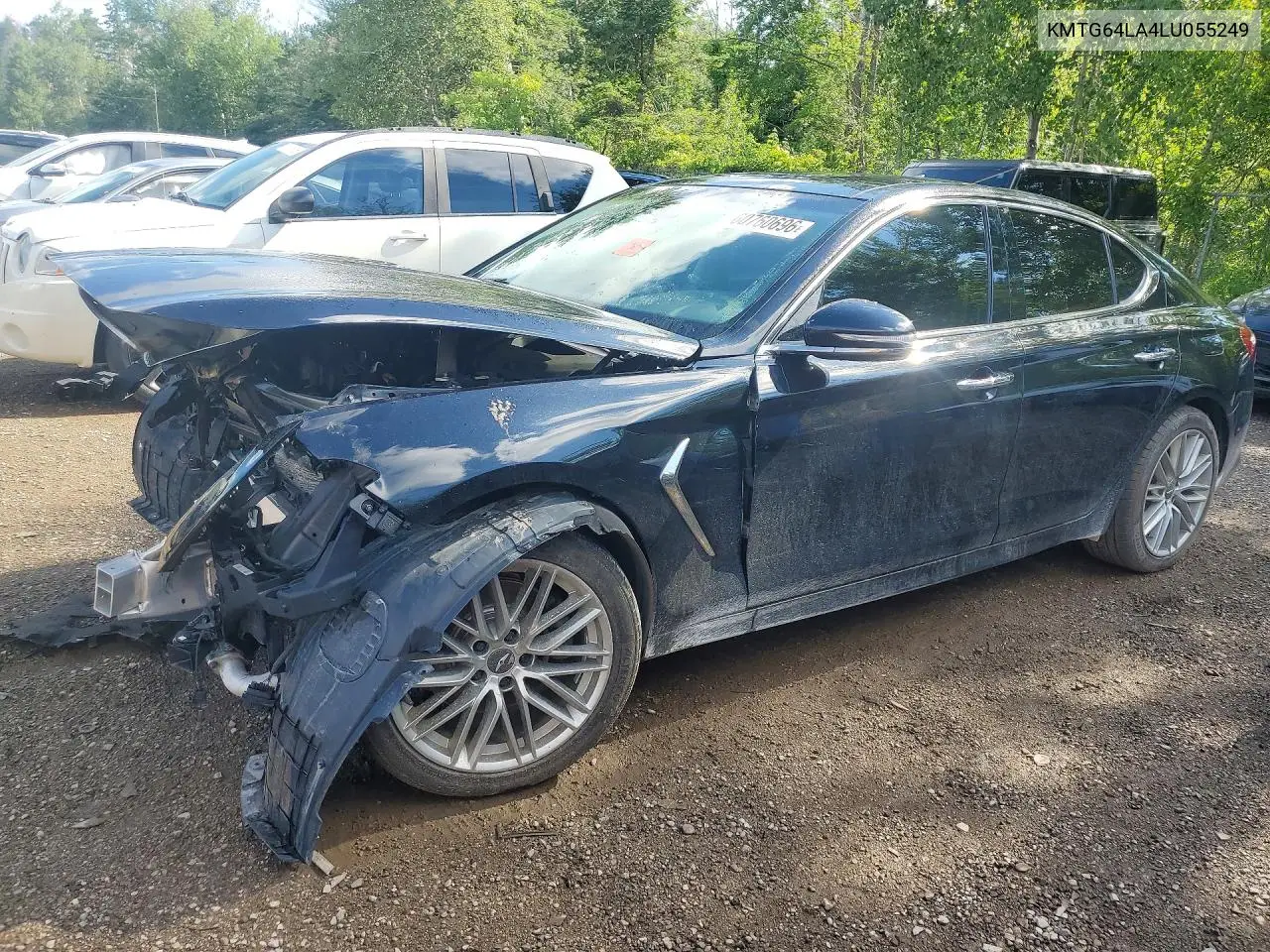2020 Genesis G70 2.0T VIN: KMTG64LA4LU055249 Lot: 60760696