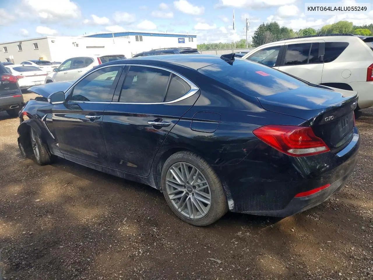 2020 Genesis G70 2.0T VIN: KMTG64LA4LU055249 Lot: 60760696