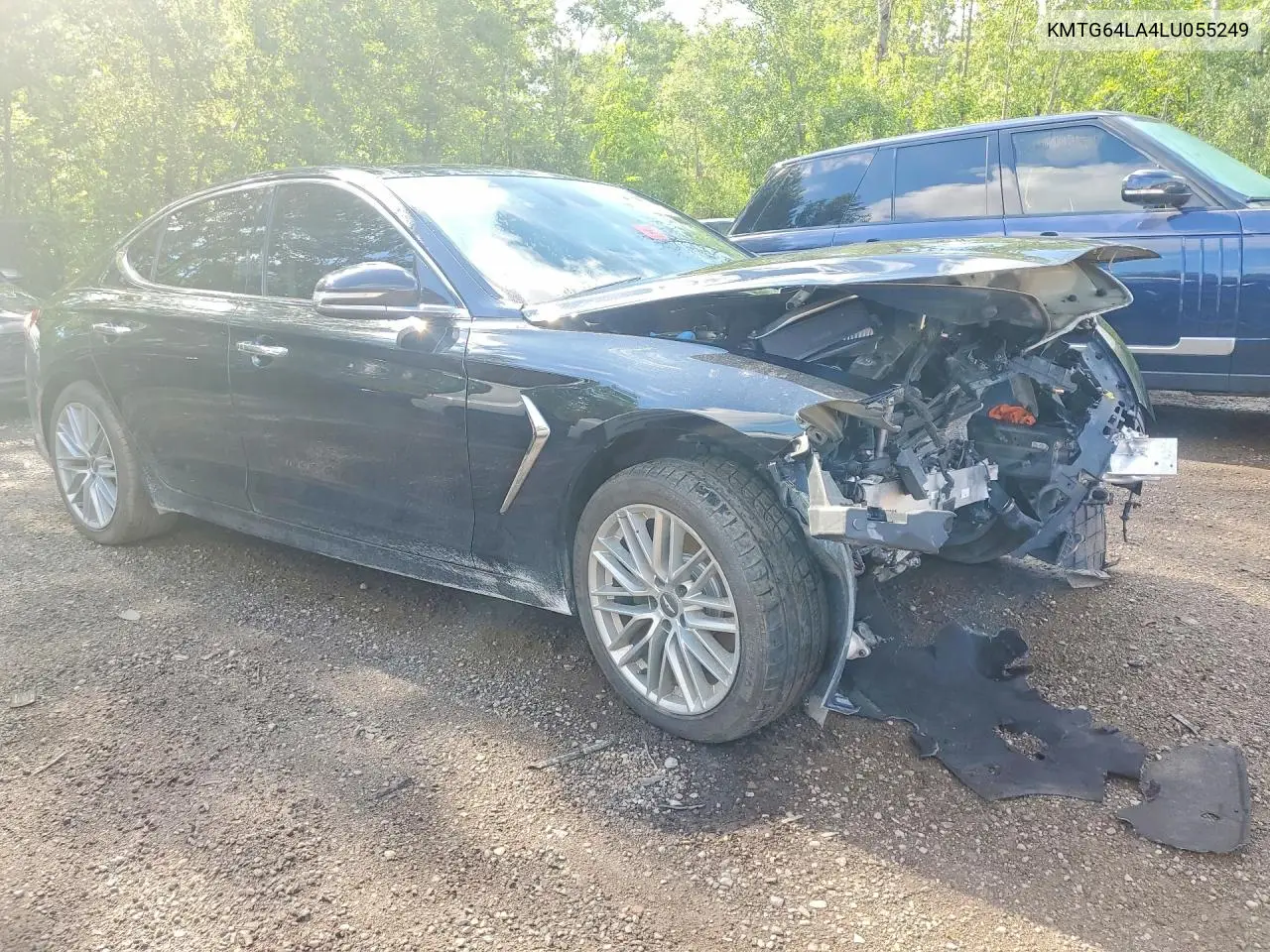 2020 Genesis G70 2.0T VIN: KMTG64LA4LU055249 Lot: 60760696