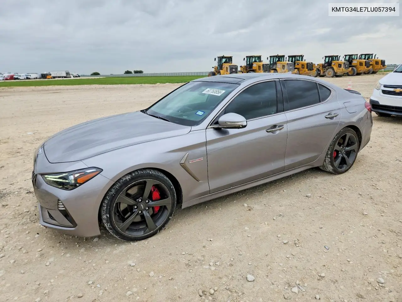 2020 Genesis G70 3.3T VIN: KMTG34LE7LU057394 Lot: 60760856