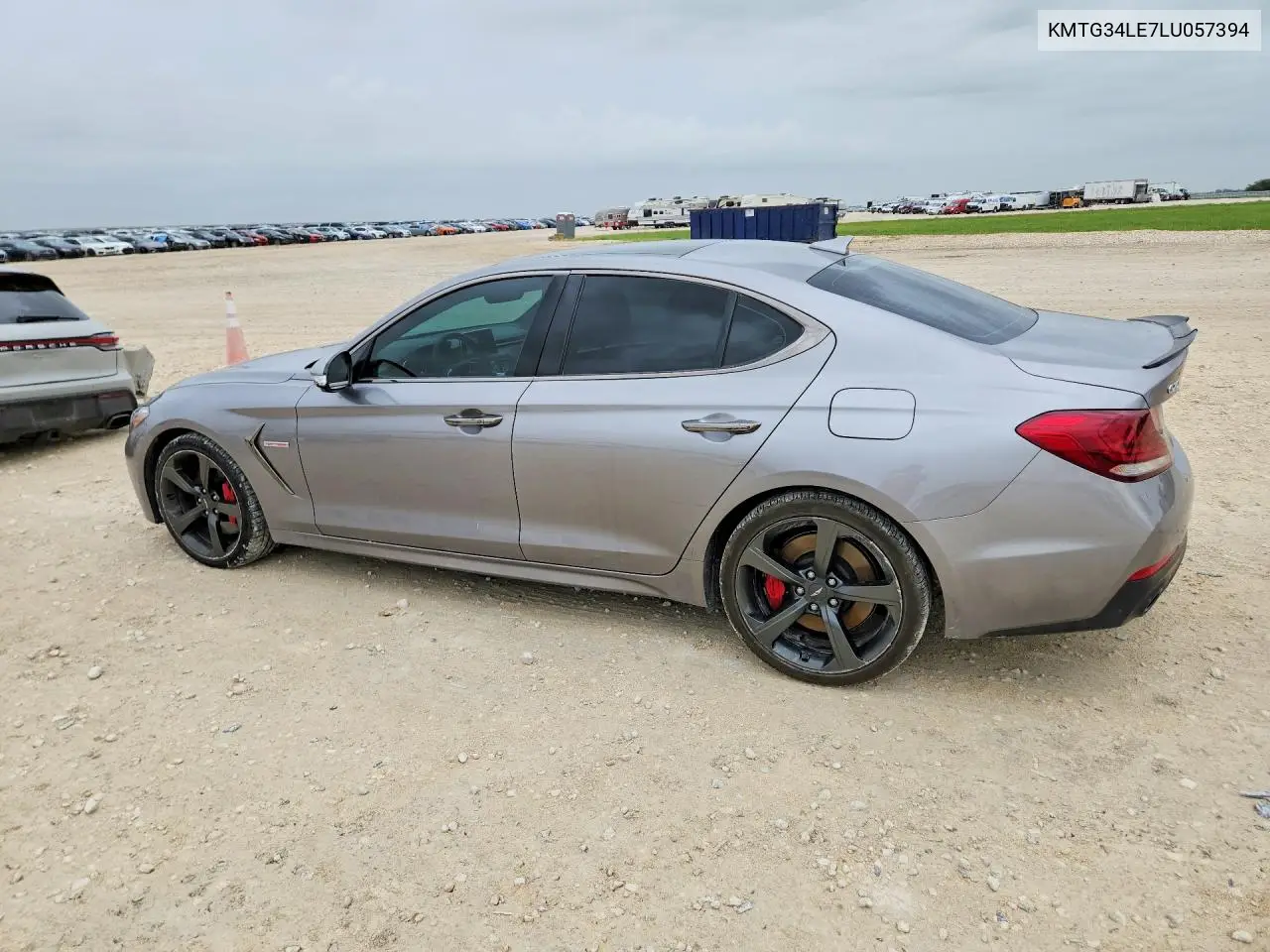 2020 Genesis G70 3.3T VIN: KMTG34LE7LU057394 Lot: 60760856