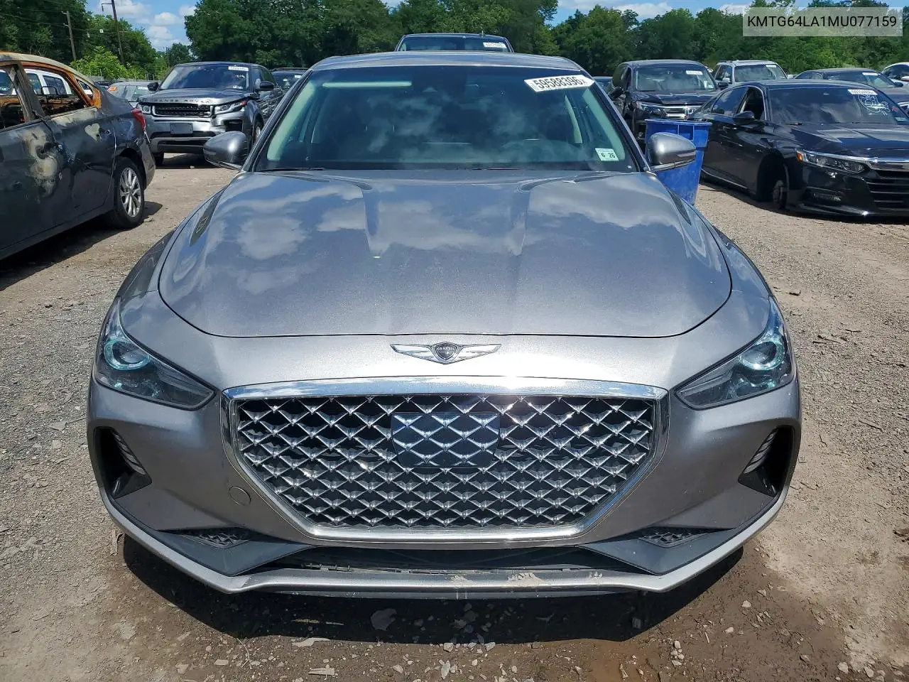 2021 Genesis G70 2.0T VIN: KMTG64LA1MU077159 Lot: 59588396