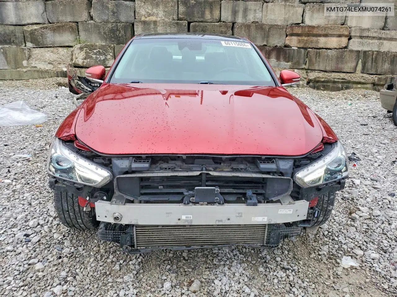 2021 Genesis G70 3.3T VIN: KMTG74LEXMU074261 Lot: 60115086