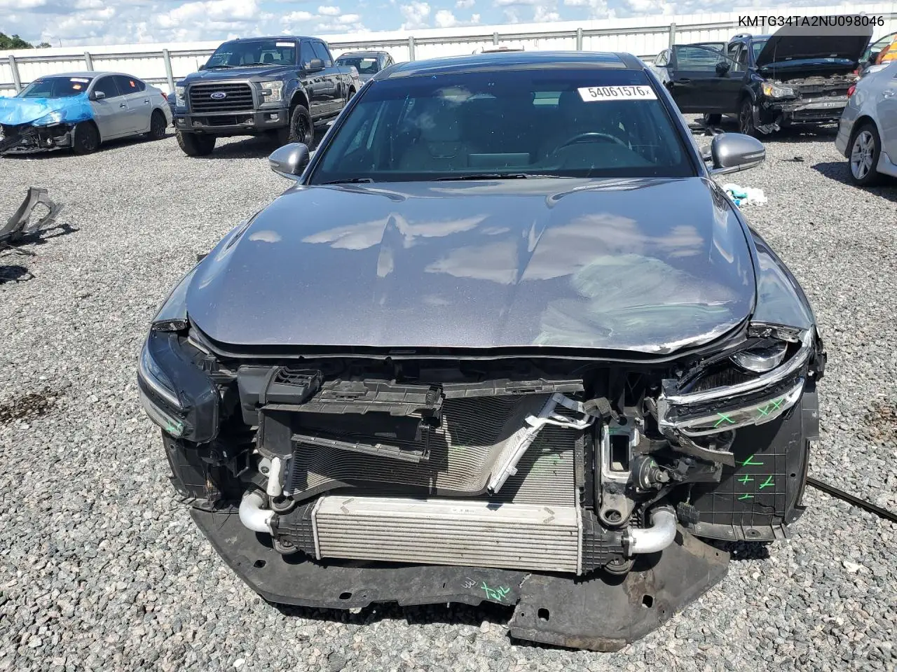 2022 Genesis G70 2.0T VIN: KMTG34TA2NU098046 Lot: 54061576