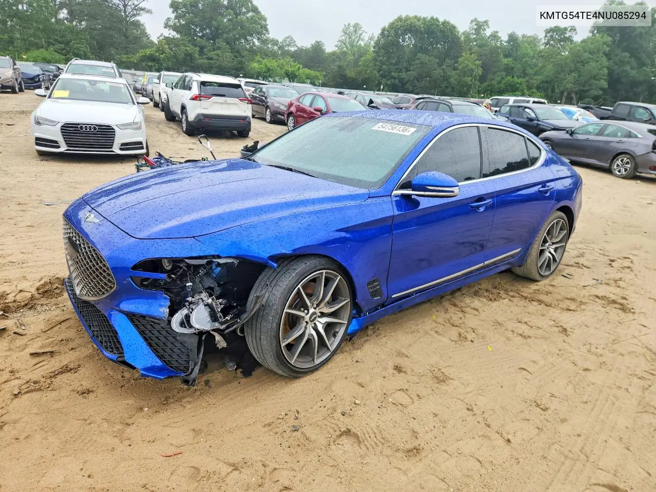 2022 Genesis G70 3.3T Standard VIN: KMTG54TE4NU085294 Lot: 54756136