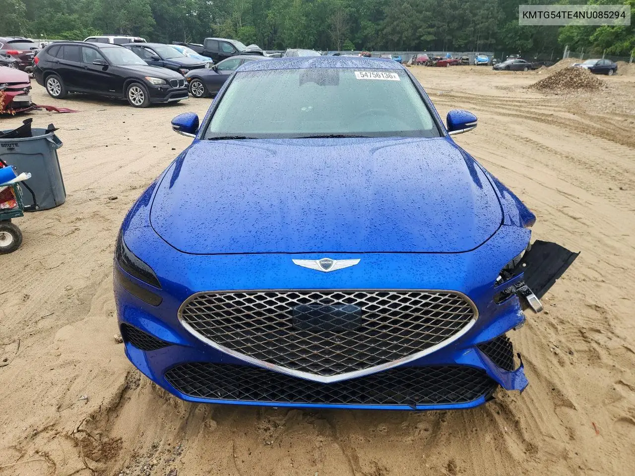 2022 Genesis G70 3.3T Standard VIN: KMTG54TE4NU085294 Lot: 54756136