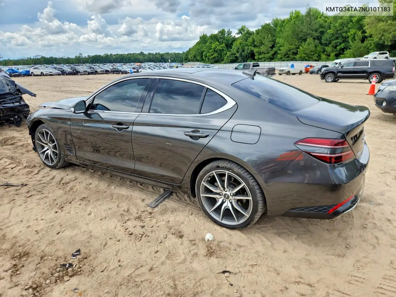 2022 Genesis G70 2.0T VIN: KMTG34TA7NU101183 Lot: 54925876
