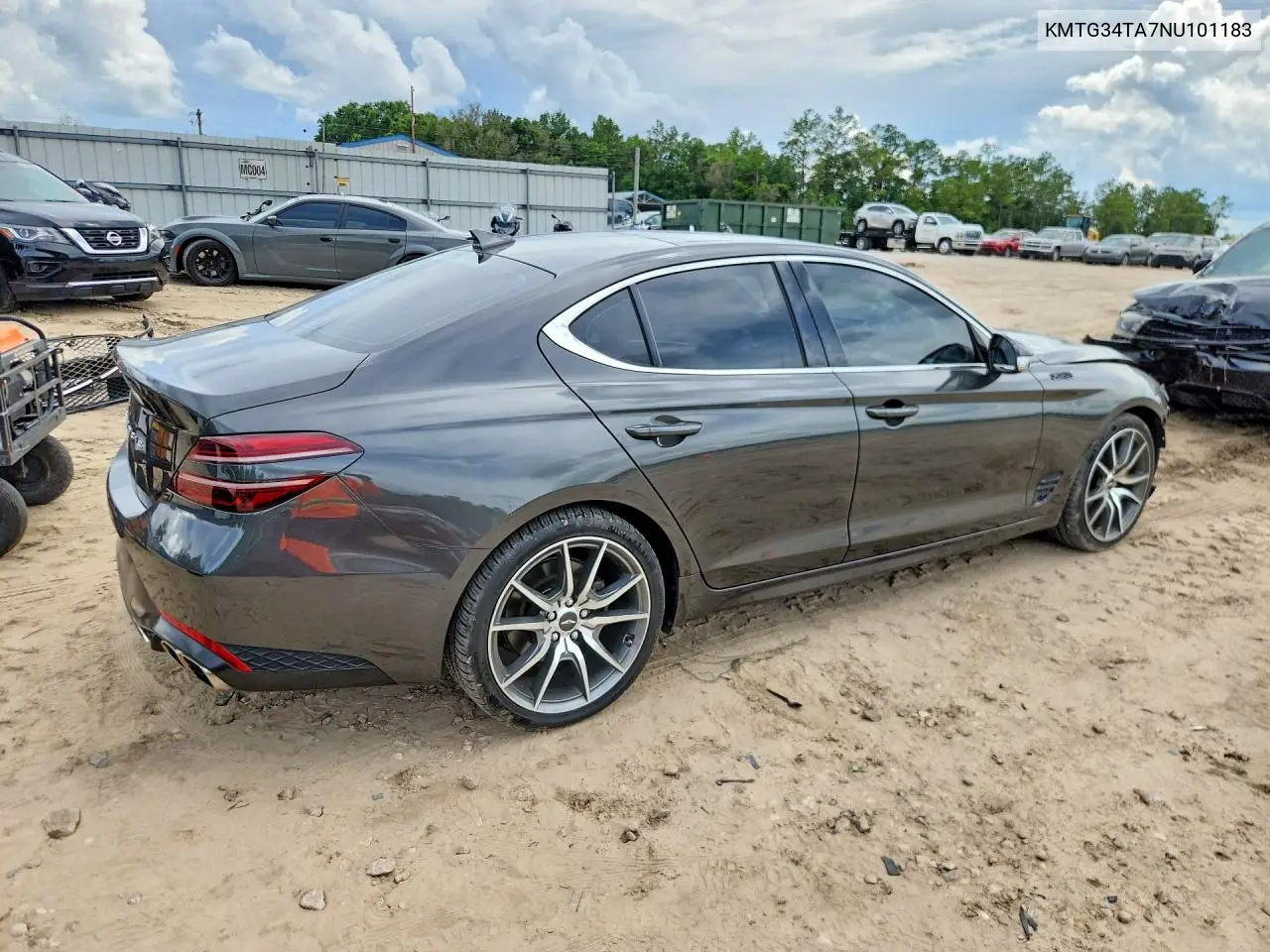 2022 Genesis G70 2.0T VIN: KMTG34TA7NU101183 Lot: 54925876