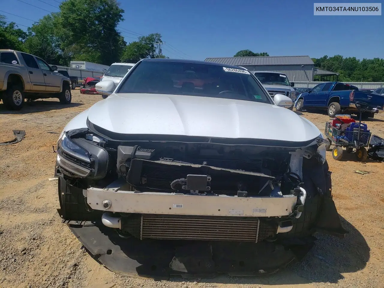 2022 Genesis G70 2.0T VIN: KMTG34TA4NU103506 Lot: 56286496