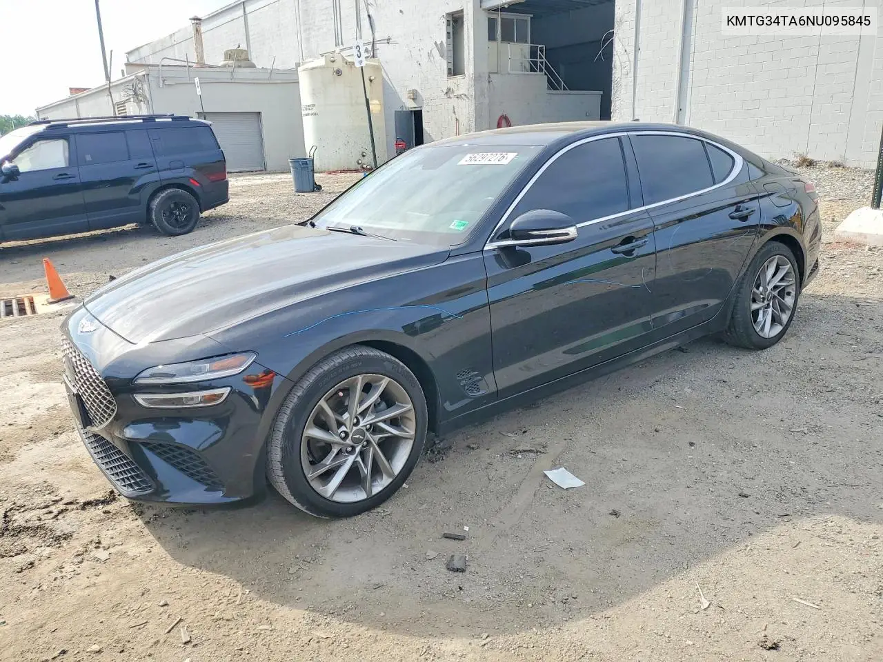 2022 Genesis G70 2.0T VIN: KMTG34TA6NU095845 Lot: 56297276