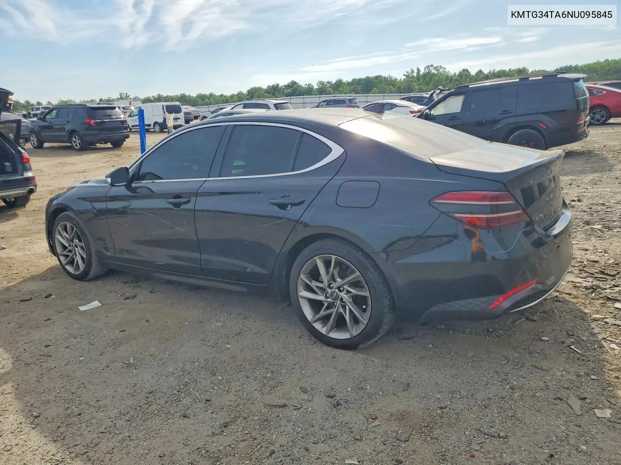 2022 Genesis G70 2.0T VIN: KMTG34TA6NU095845 Lot: 56297276