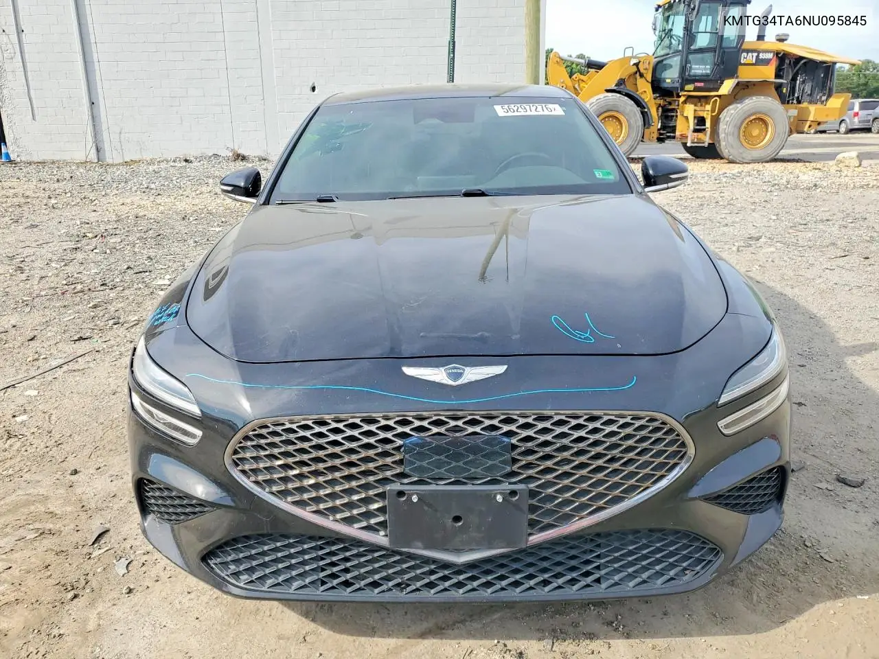 2022 Genesis G70 2.0T VIN: KMTG34TA6NU095845 Lot: 56297276