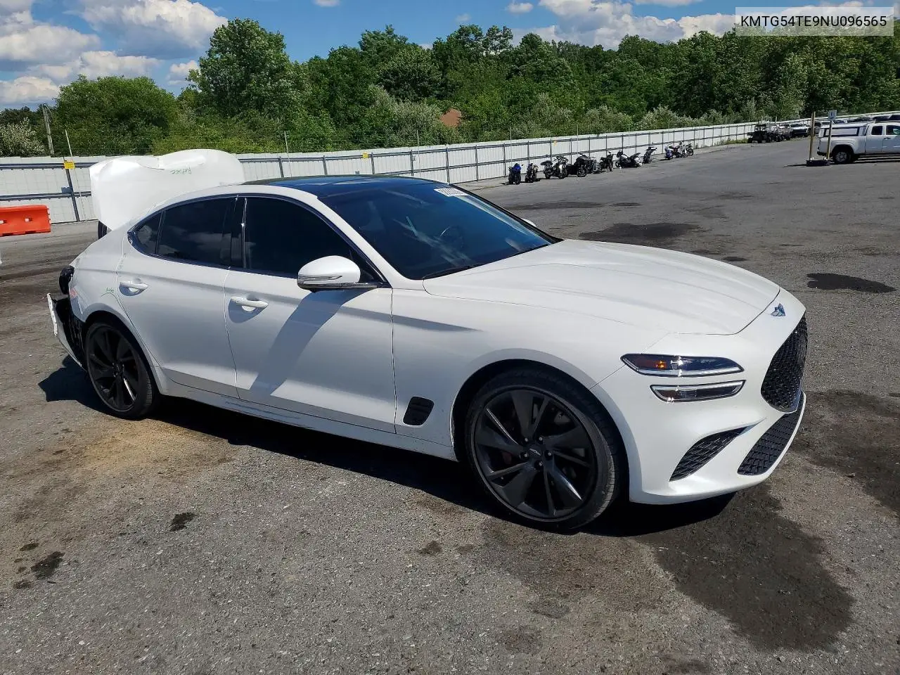 2022 Genesis G70 3.3T Standard VIN: KMTG54TE9NU096565 Lot: 58280036