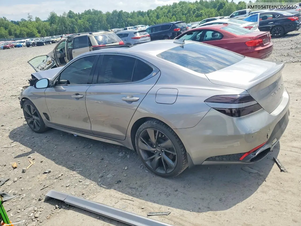 2022 Genesis G70 3.3T Standard VIN: KMTG54TE6NU095650 Lot: 59326216