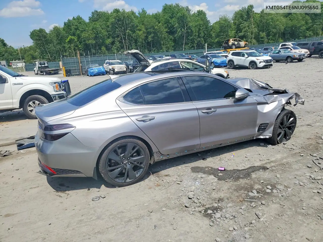 2022 Genesis G70 3.3T Standard VIN: KMTG54TE6NU095650 Lot: 59326216