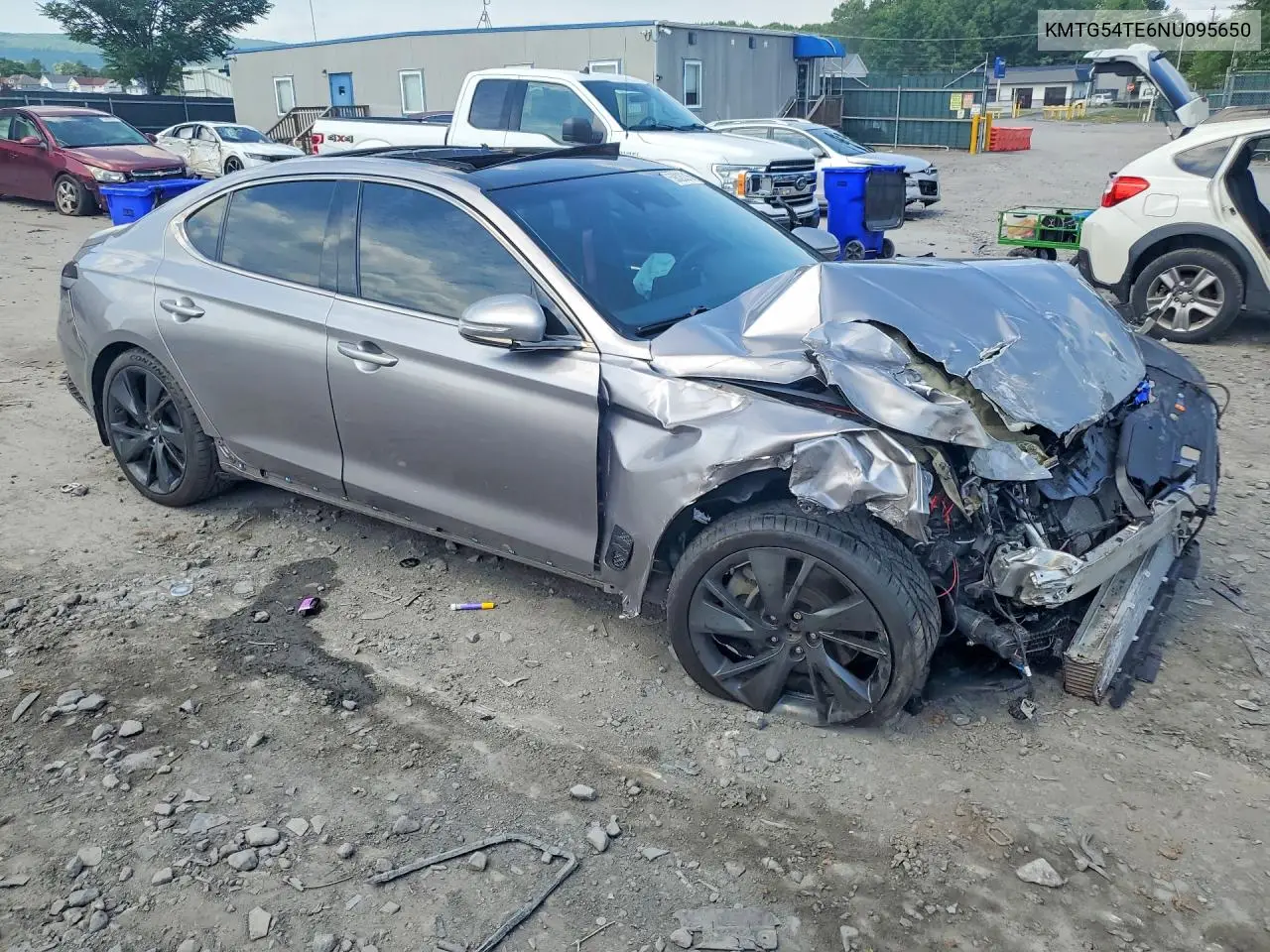 2022 Genesis G70 3.3T Standard VIN: KMTG54TE6NU095650 Lot: 59326216