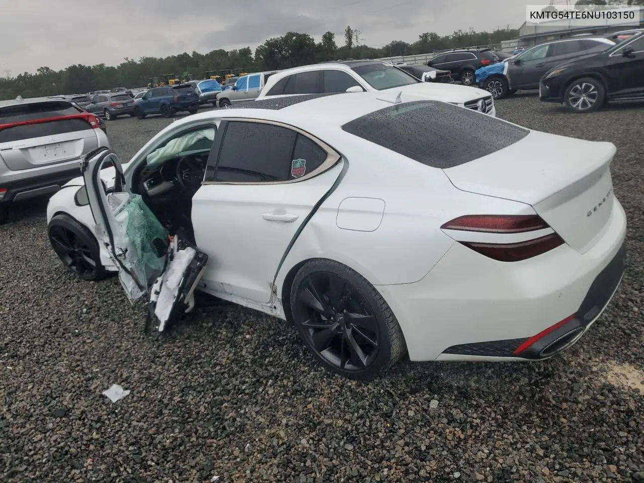 2022 Genesis G70 3.3T Standard VIN: KMTG54TE6NU103150 Lot: 59366816