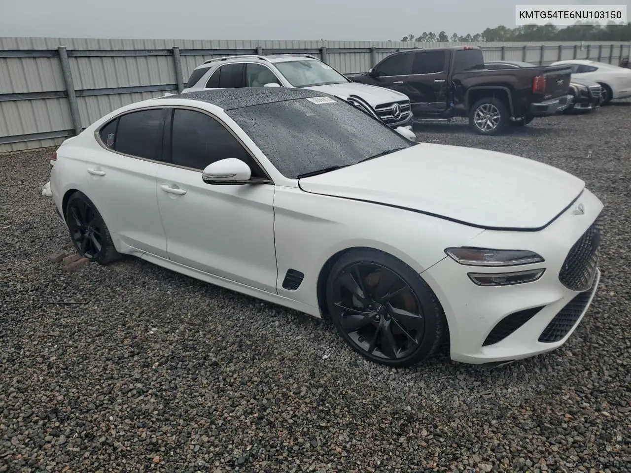2022 Genesis G70 3.3T Standard VIN: KMTG54TE6NU103150 Lot: 59366816