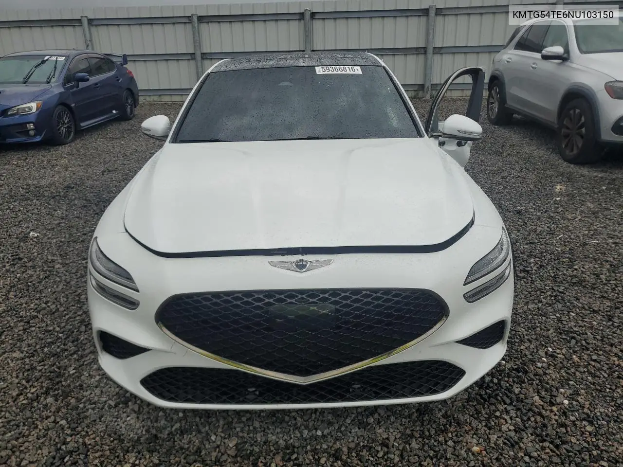 2022 Genesis G70 3.3T Standard VIN: KMTG54TE6NU103150 Lot: 59366816