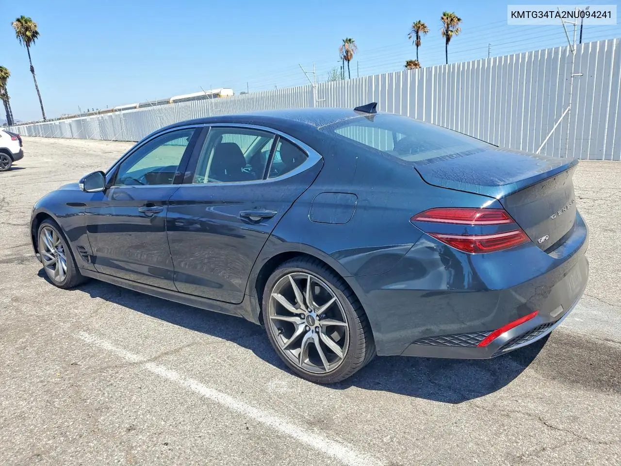 2022 Genesis G70 2.0T VIN: KMTG34TA2NU094241 Lot: 60087946
