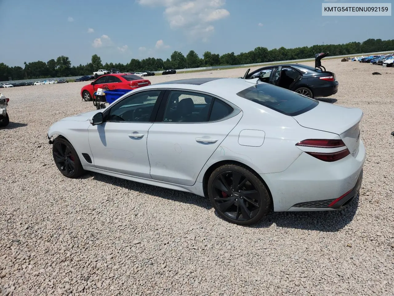 2022 Genesis G70 3.3T Standard VIN: KMTG54TE0NU092159 Lot: 61009626