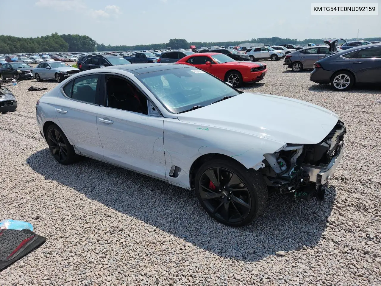 2022 Genesis G70 3.3T Standard VIN: KMTG54TE0NU092159 Lot: 61009626