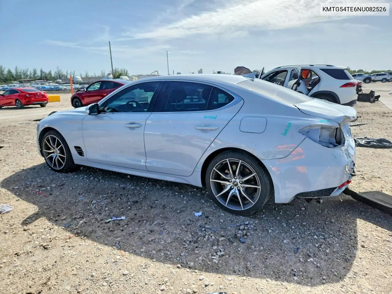 2022 Genesis G70 3.3T Standard VIN: KMTG54TE6NU082526 Lot: 61029866