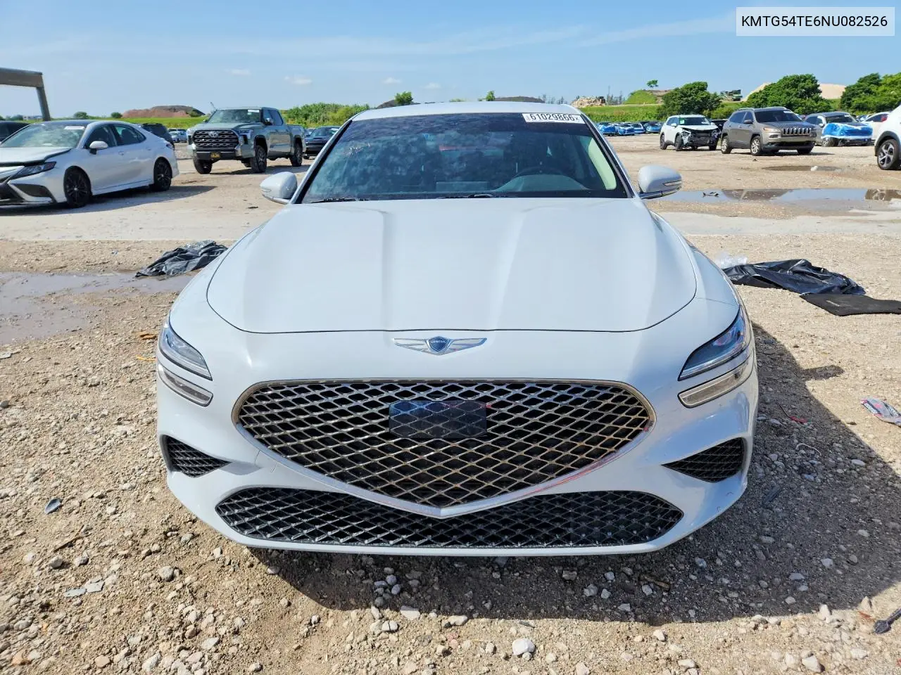 2022 Genesis G70 3.3T Standard VIN: KMTG54TE6NU082526 Lot: 61029866