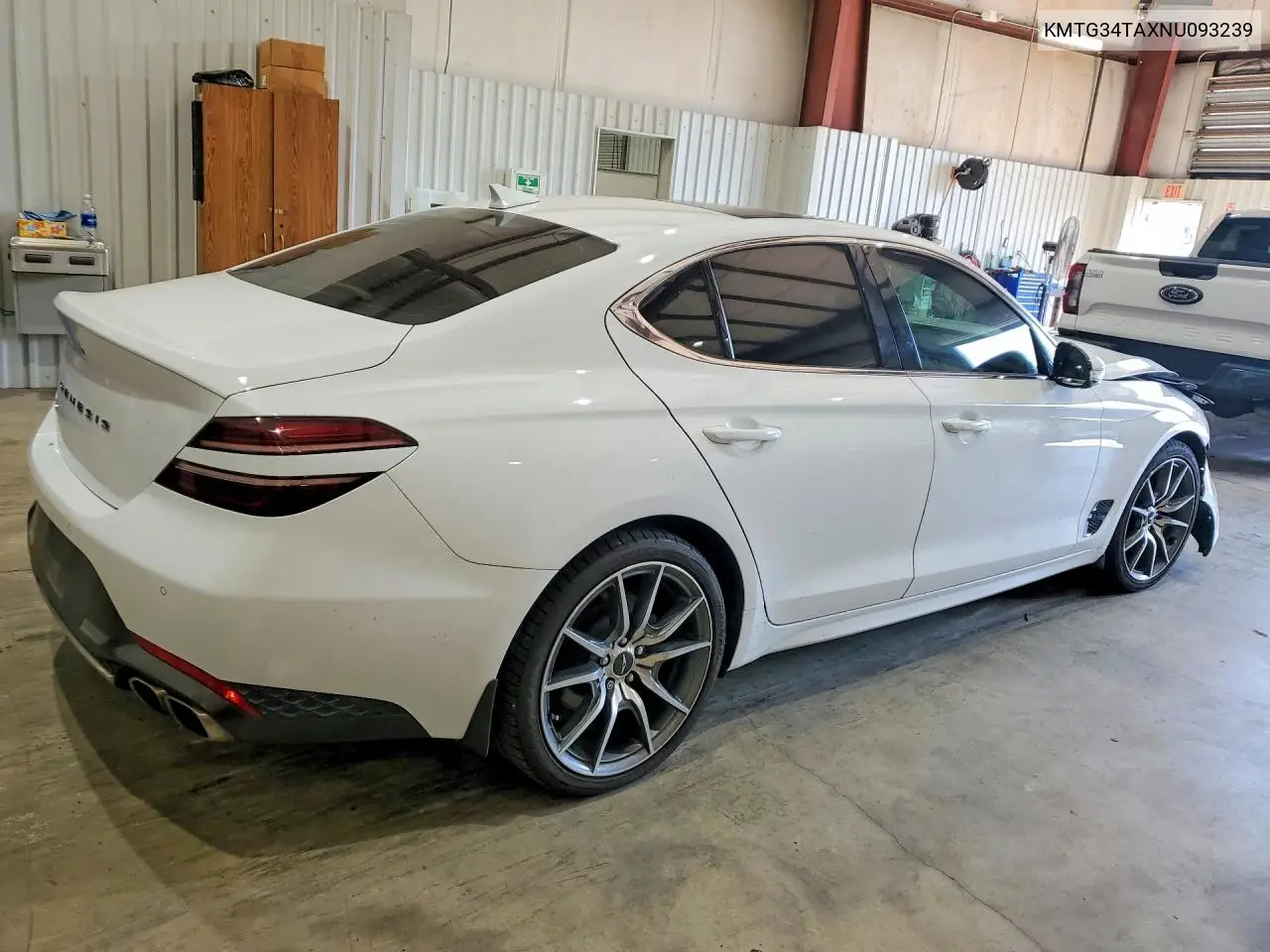 2022 Genesis G70 2.0T VIN: KMTG34TAXNU093239 Lot: 61566616