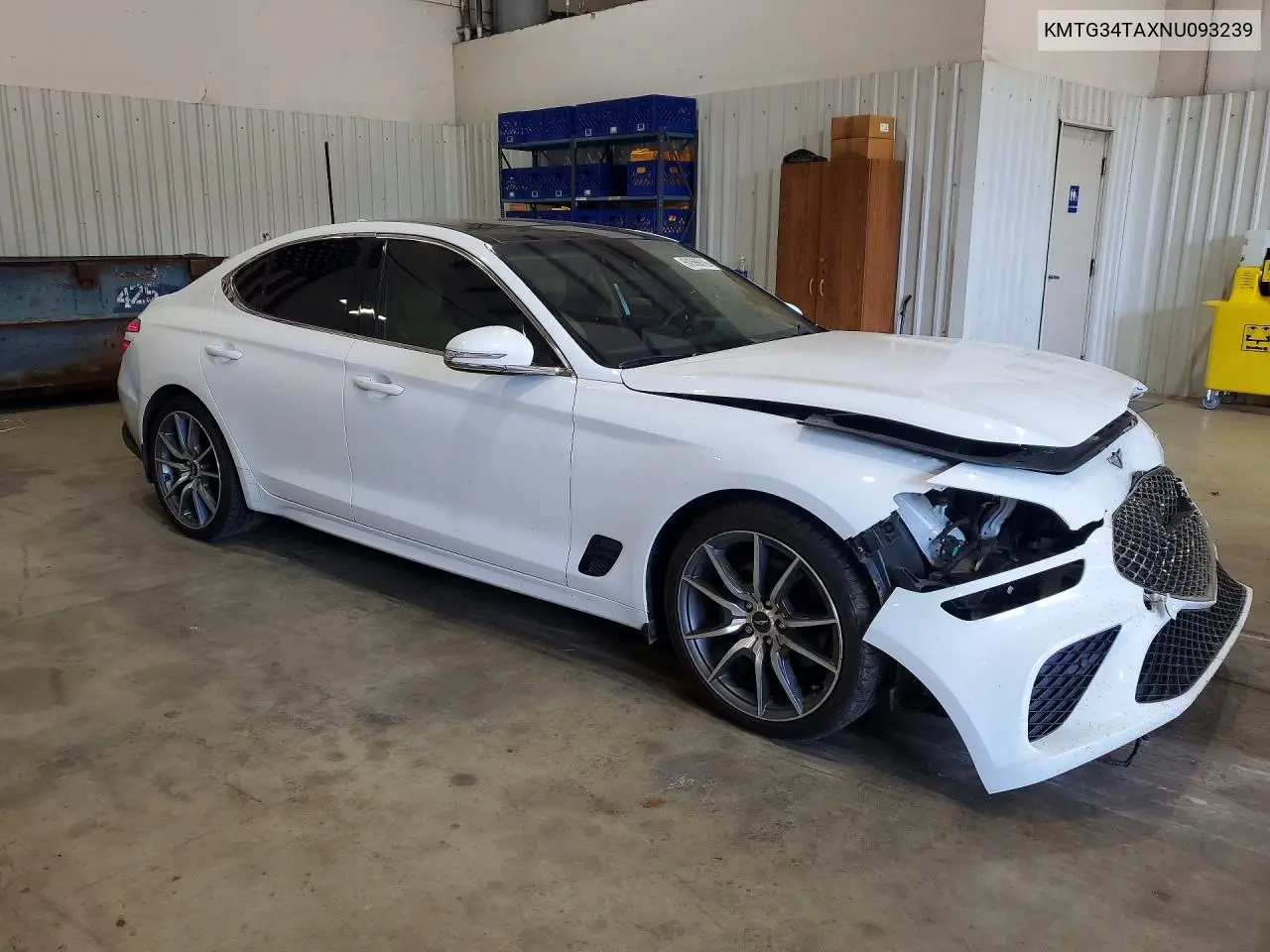 2022 Genesis G70 2.0T VIN: KMTG34TAXNU093239 Lot: 61566616