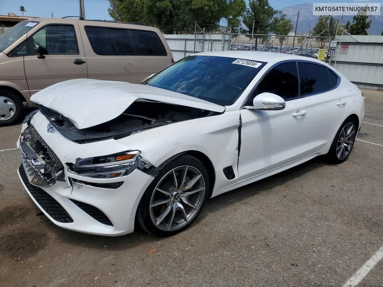 2022 Genesis G70 3.3T Standard VIN: KMTG54TE1NU082157 Lot: 62129056