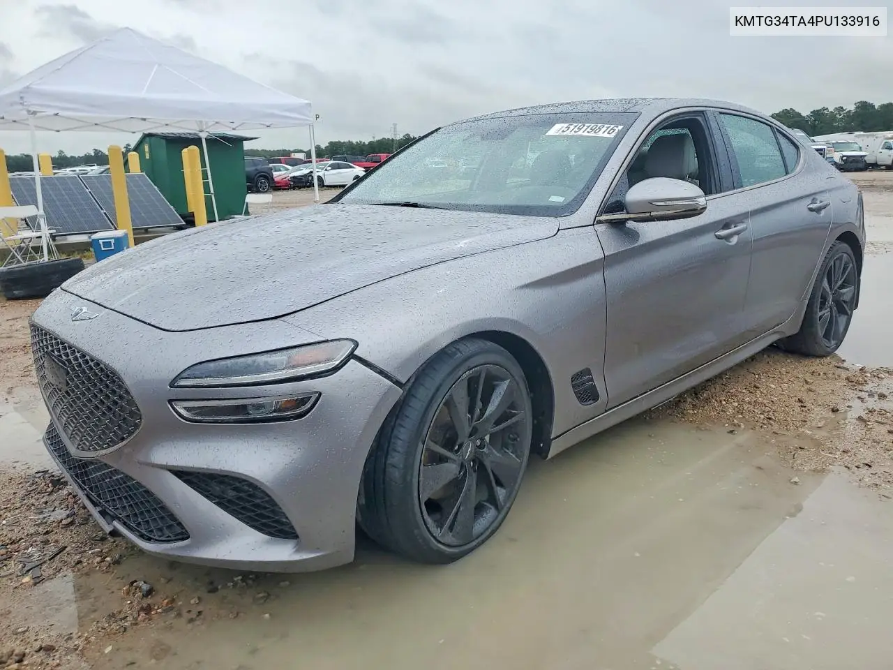 2023 Genesis G70 2.0T VIN: KMTG34TA4PU133916 Lot: 51919816