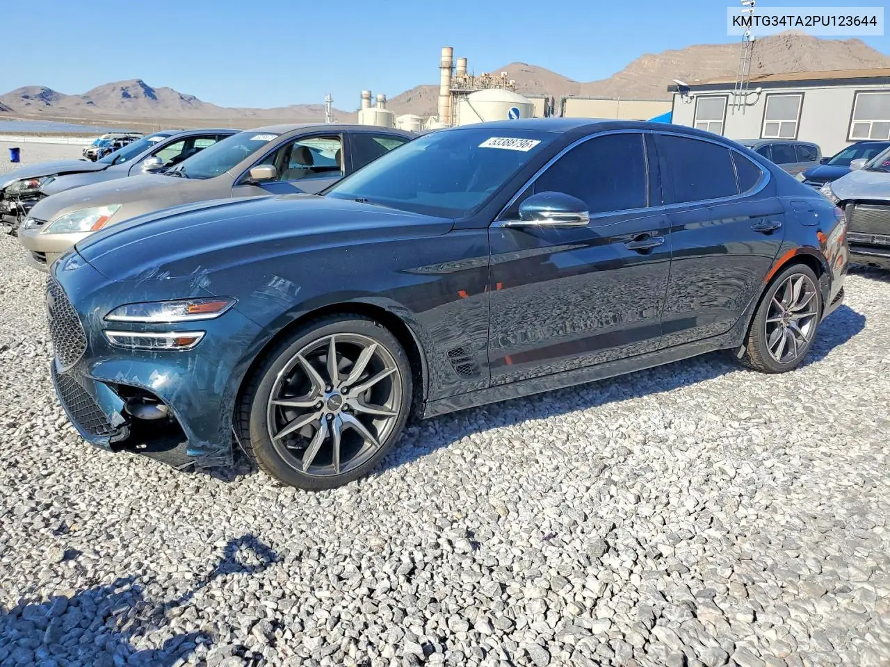 2023 Genesis G70 2.0T VIN: KMTG34TA2PU123644 Lot: 53388796