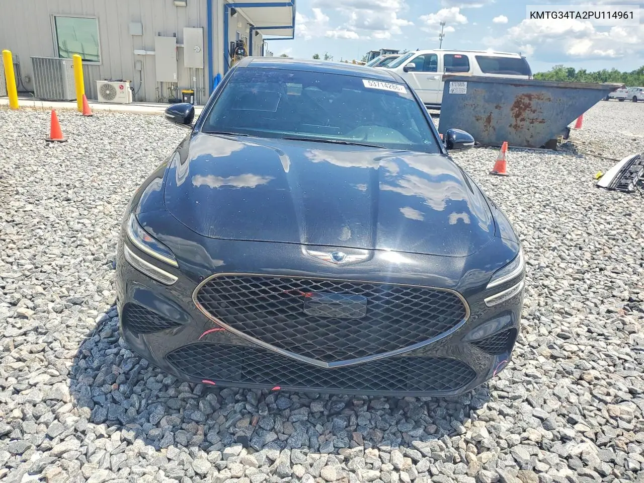 2023 Genesis G70 2.0T VIN: KMTG34TA2PU114961 Lot: 53714286