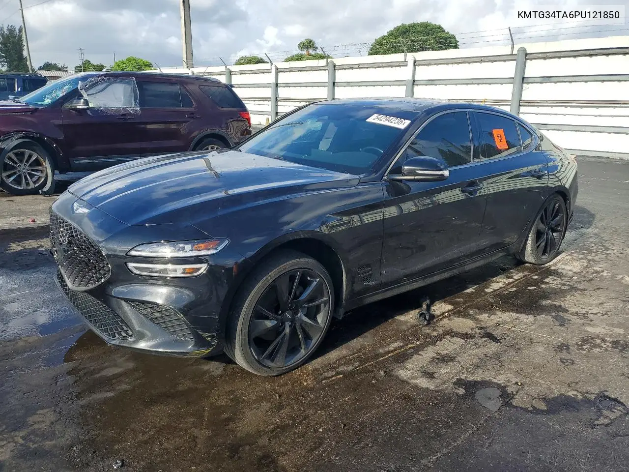 2023 Genesis G70 2.0T VIN: KMTG34NA6PU121850 Lot: 54294236
