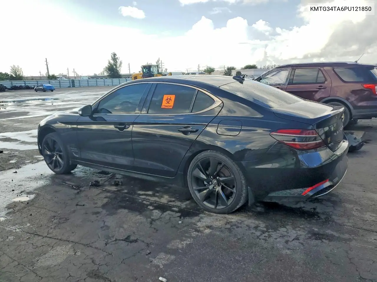 2023 Genesis G70 2.0T VIN: KMTG34NA6PU121850 Lot: 54294236