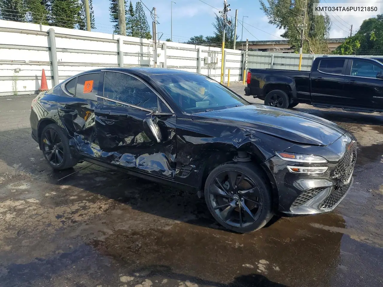 2023 Genesis G70 2.0T VIN: KMTG34NA6PU121850 Lot: 54294236