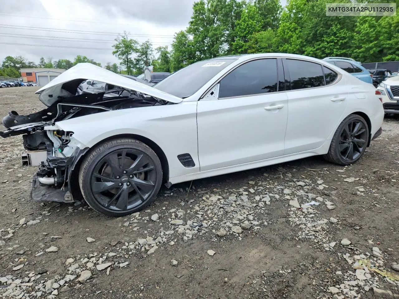 2023 Genesis G70 2.0T VIN: KMTG34TA2PU112935 Lot: 54958816